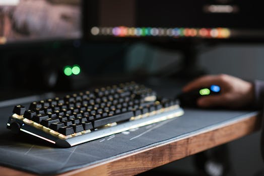 ergonomic study setup